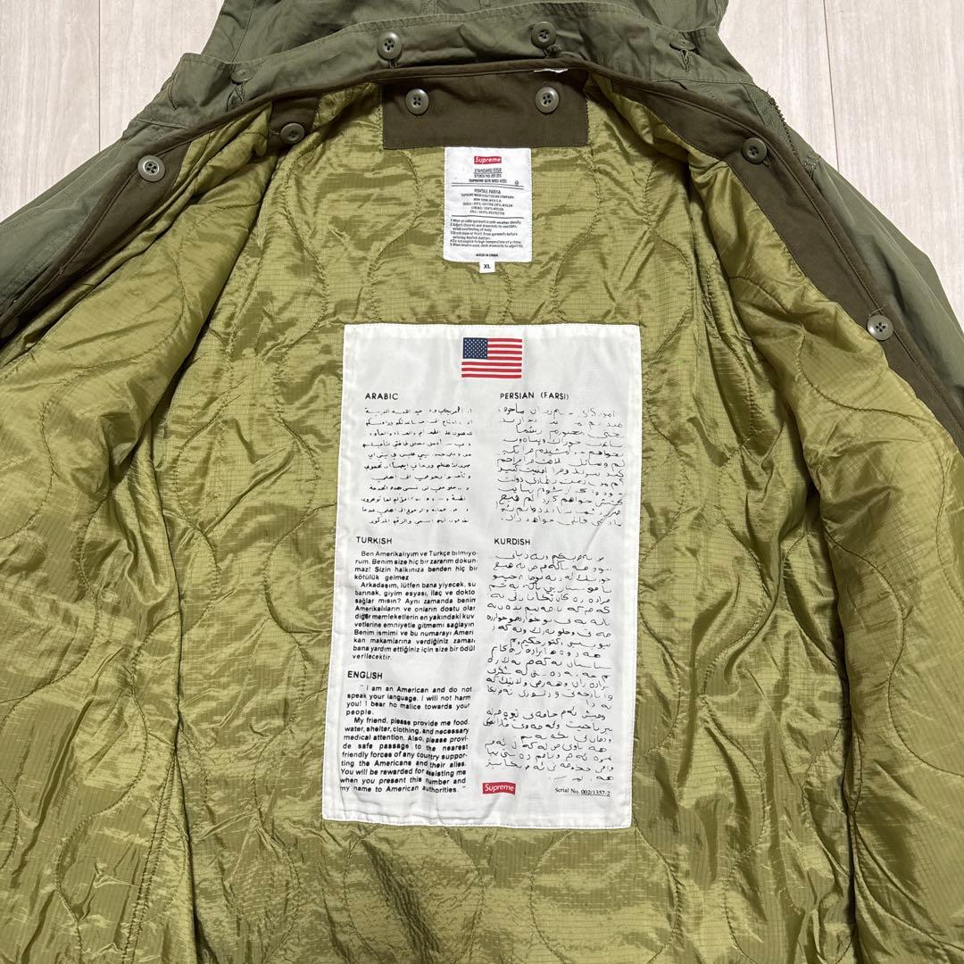 超希少！Supreme カニエ着 Justice for all モッズコート