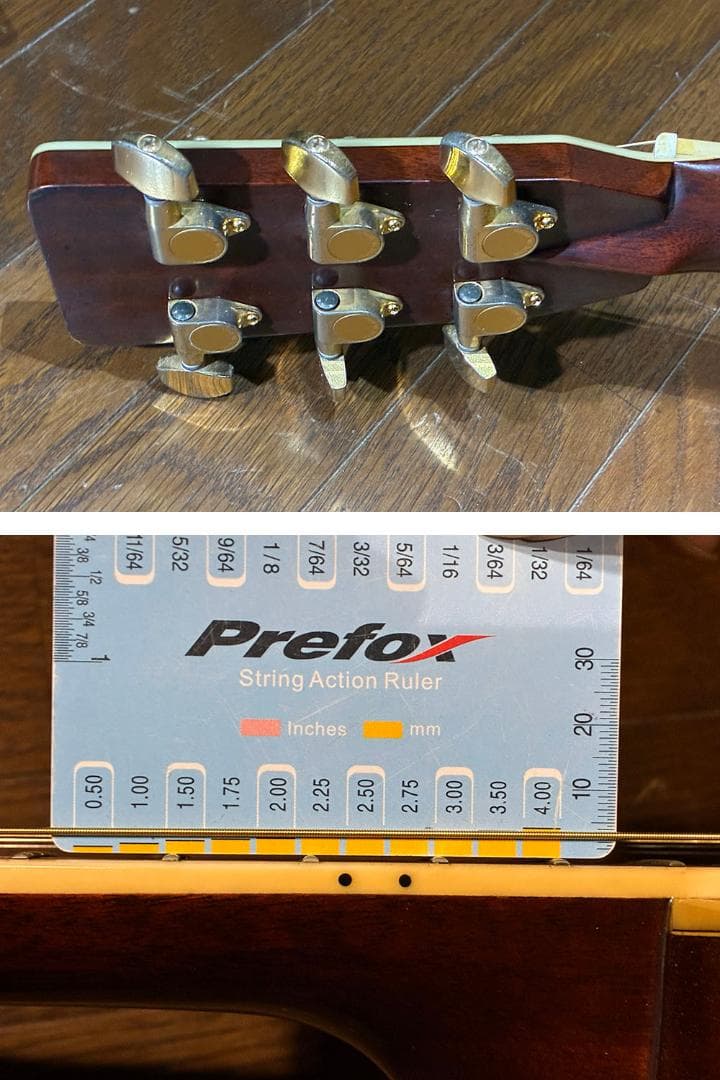 RYamA様・激鳴りハカランダ！モーリスTF-50 低弦高調整済み 試聴動画有り