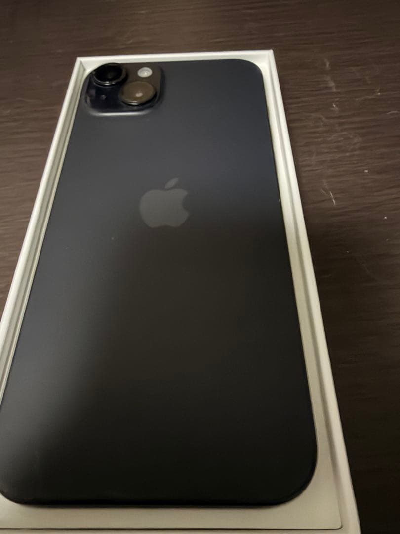 【美品】 iPhone15Plus 128GB 黒SIMフリー