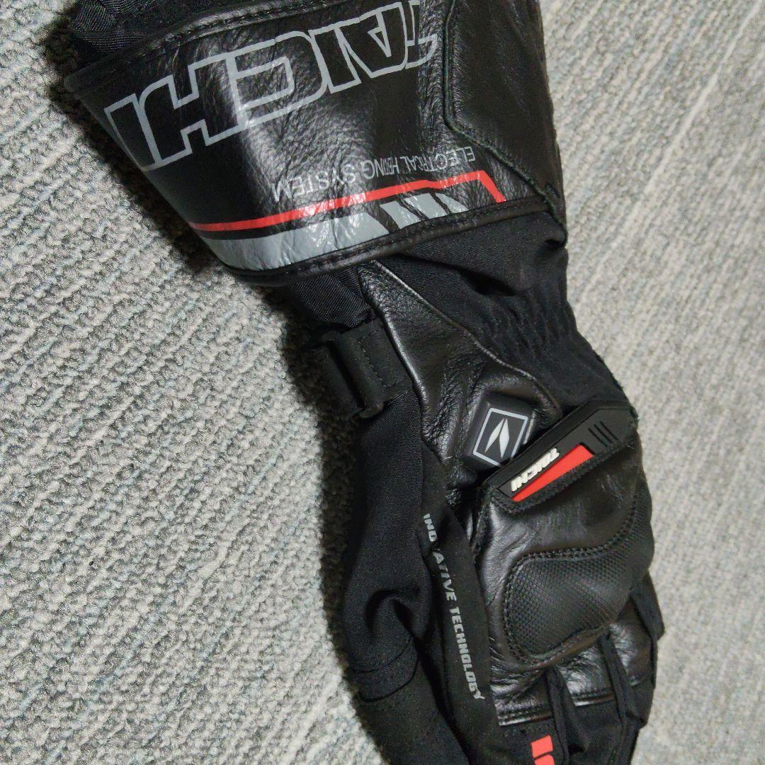 【美品】TAICHI 電熱グローブMサイズRST639 e-HEAT