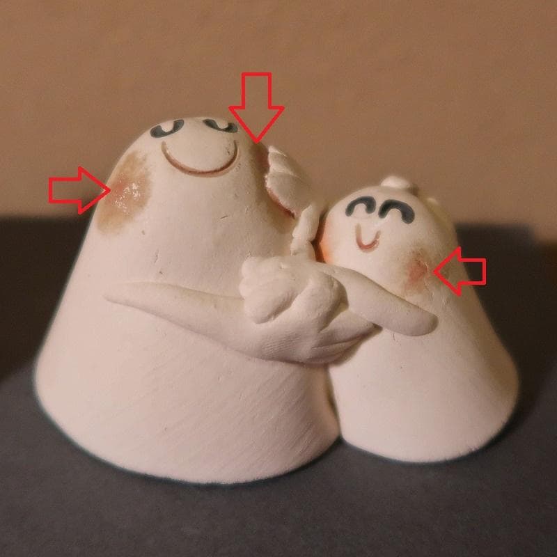 清水人形－髙橋千鶴子女史作（まとめ出品）