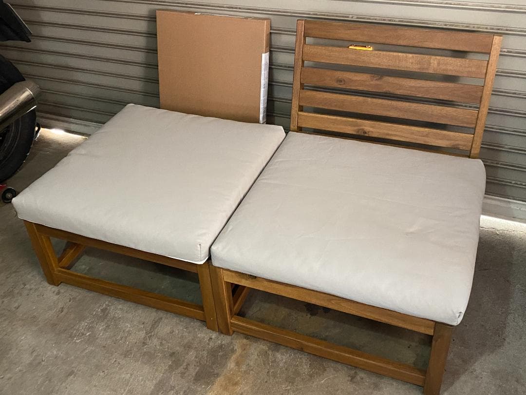 IKEA ネッマロ― 2脚 NÄMMARÖ　ガーデンチェア　引取り希望