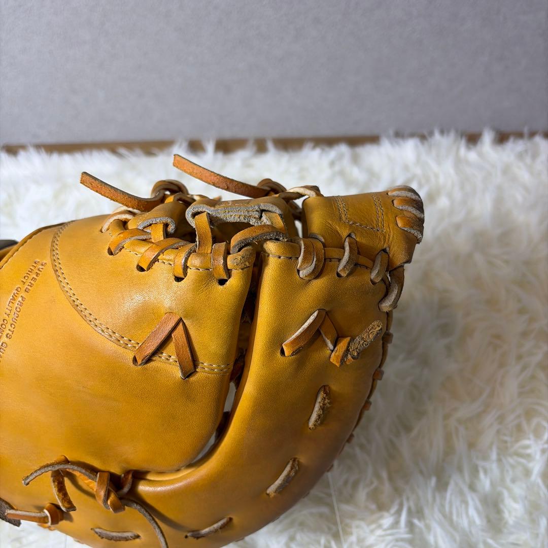 美品　ミズノ　ファーストミット　硬式　軟式　左利き グローバルエリート