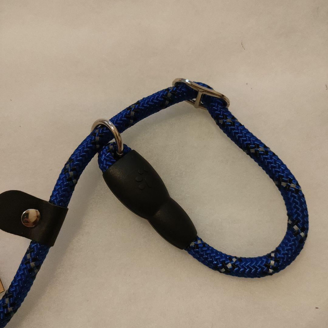 ✾未使用✾犬用リード　8mm ブルー　スリップリード　約110cm