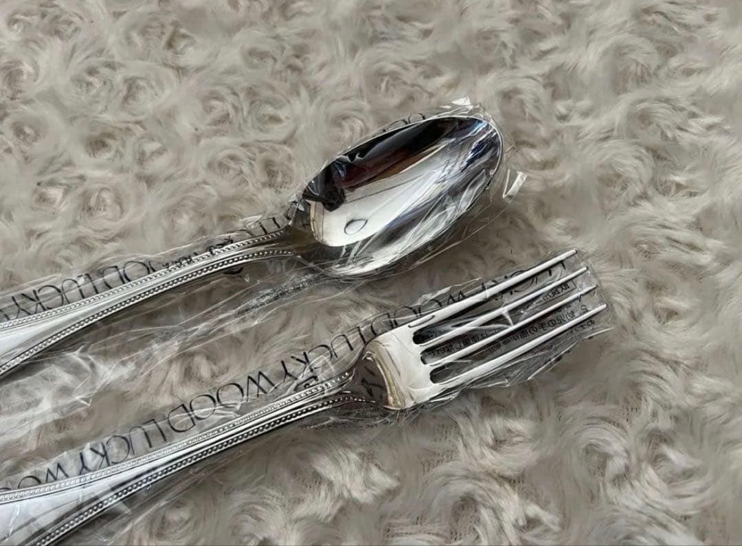 ラッキーウッド カトラリーセット　フレンチアクセント　ディナーセット　26本