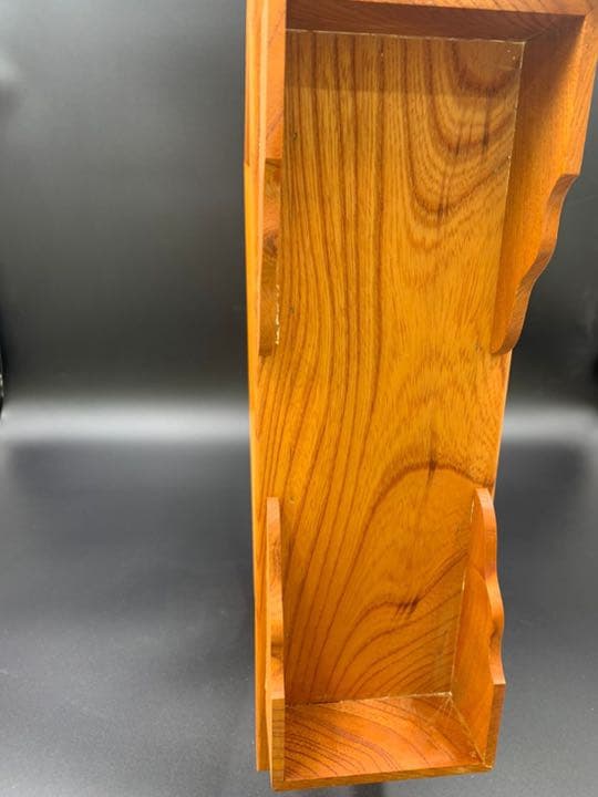 [即購入OK] 欅(けやき)の総無垢材　飾り棚(大) 新品未使用　特価！