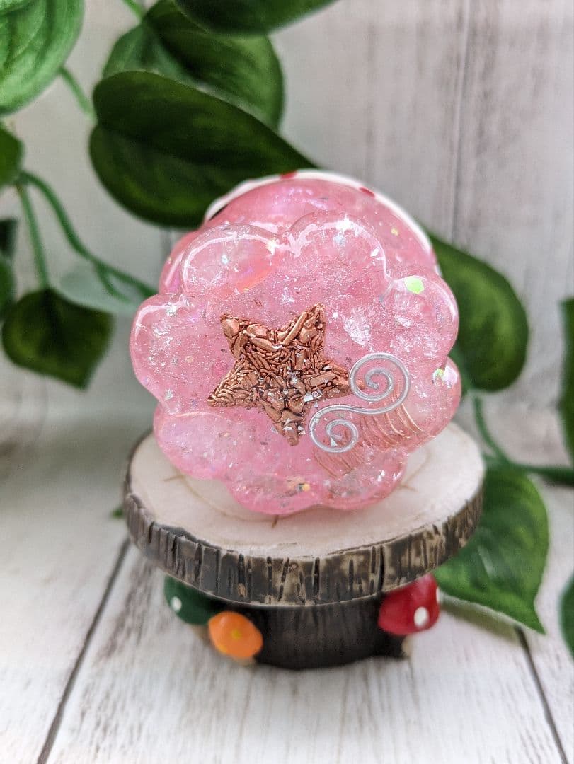 【ローザ】まっきっきのにっこりたこちゃん形オルゴナイト☆他３点