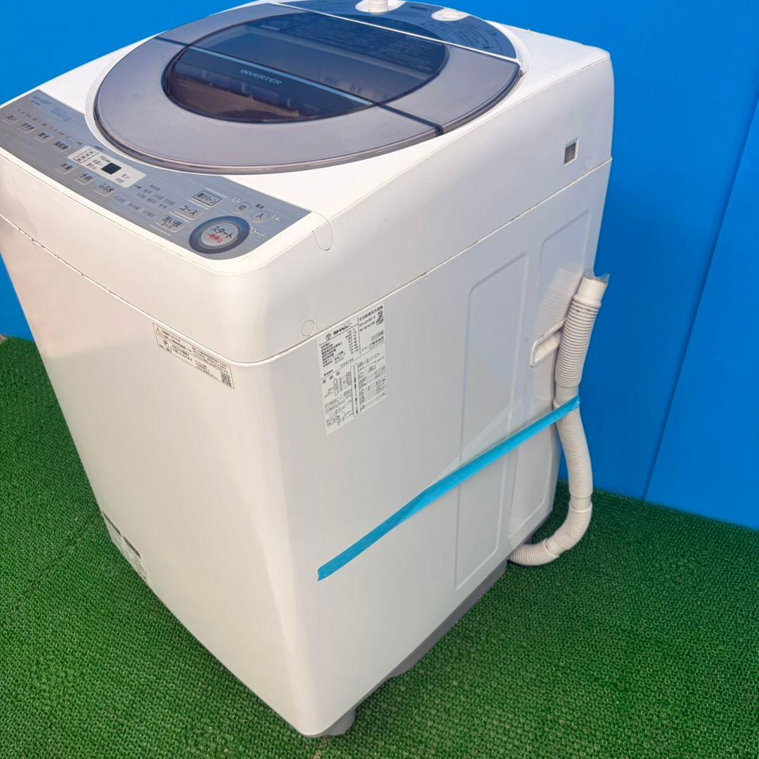 610 SHARP　インバーター搭載　洗濯機　8キロ　小型　一人暮らし　極美品
