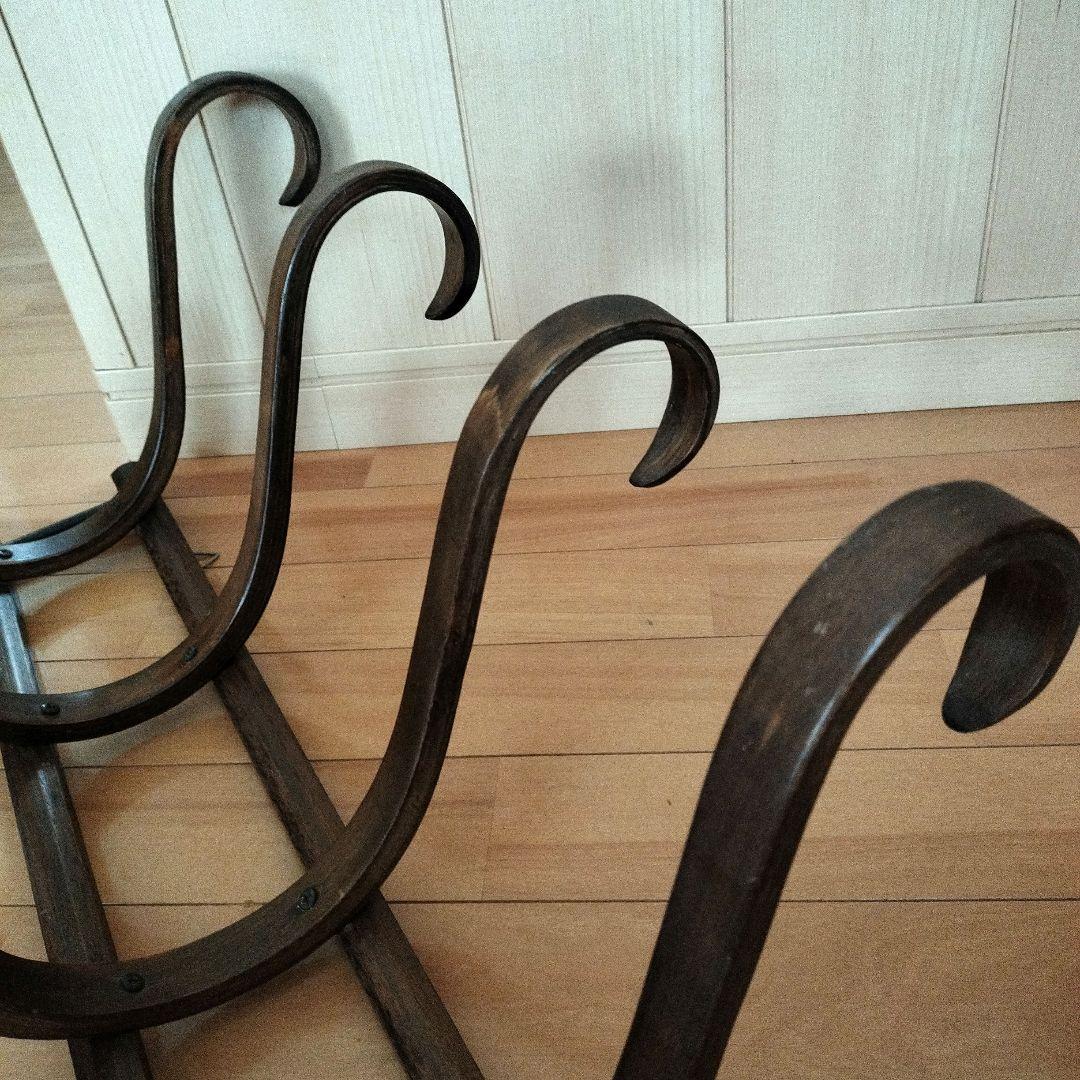 ウォールフック　曲木細工　壁掛け　コート掛け　ヴィンテージ　木製