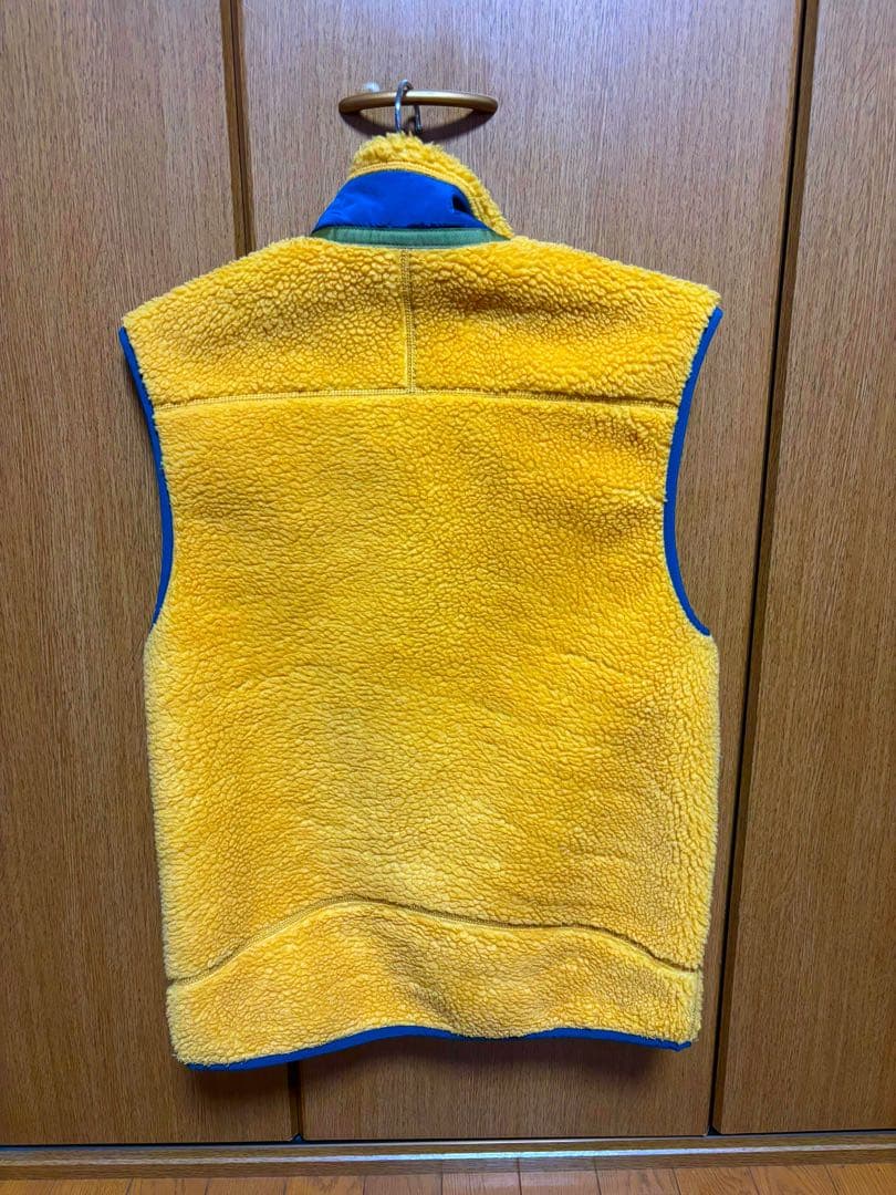 【希少色 ゴールド】パタゴニア レトロXベスト Retro-X メンズSサイズ