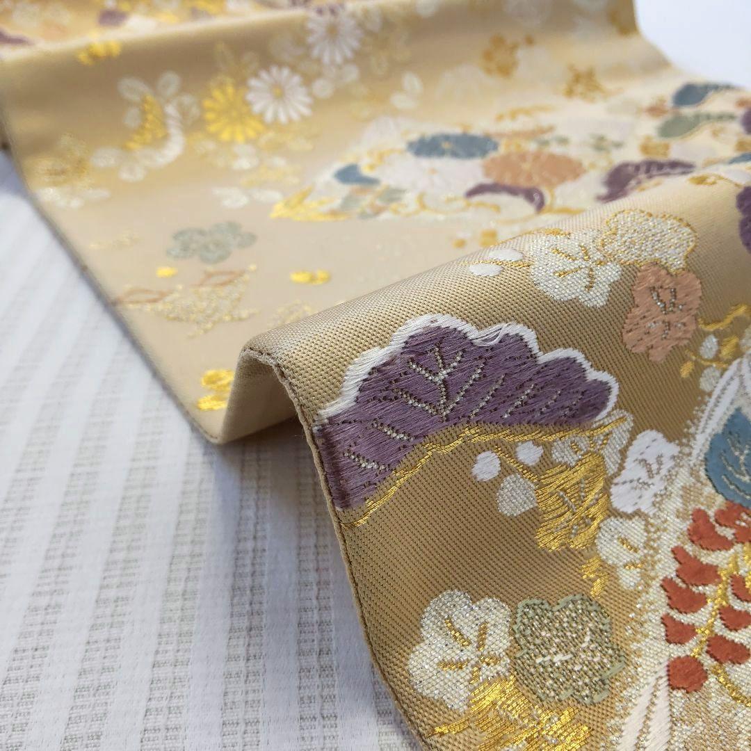 【袋帯】幸せを結ぶ帯＊鳳凰と宝尽くしが織りなす西陣の華/Obi/Vintage