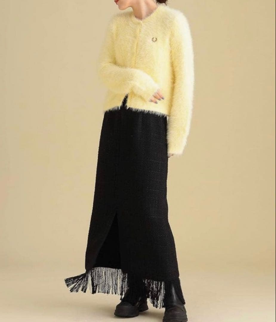 【ホームラン】FREDPERRY×RayBEAMSシャギーカーディガン