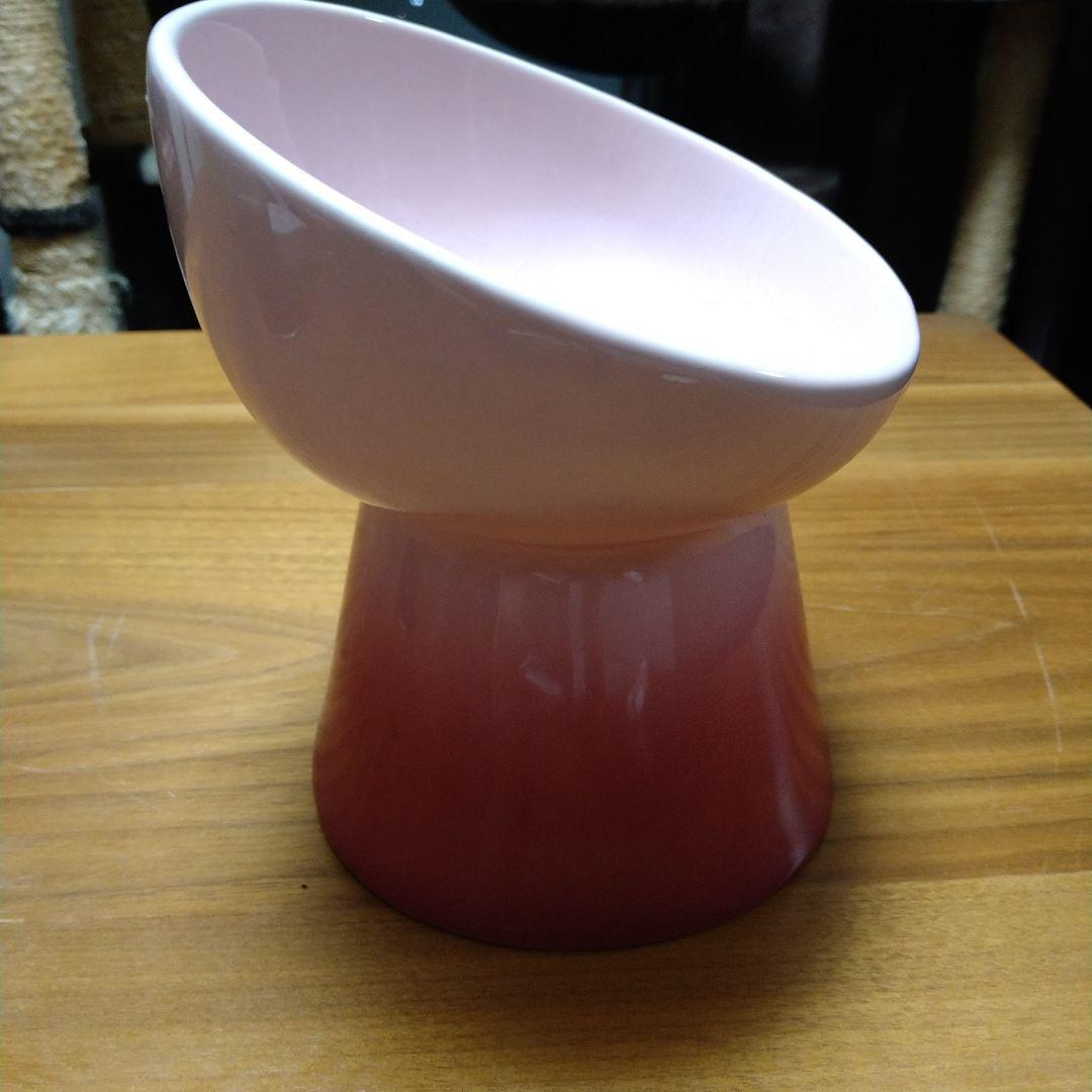 LE CREUSET 犬用食器 ピンク 陶器製