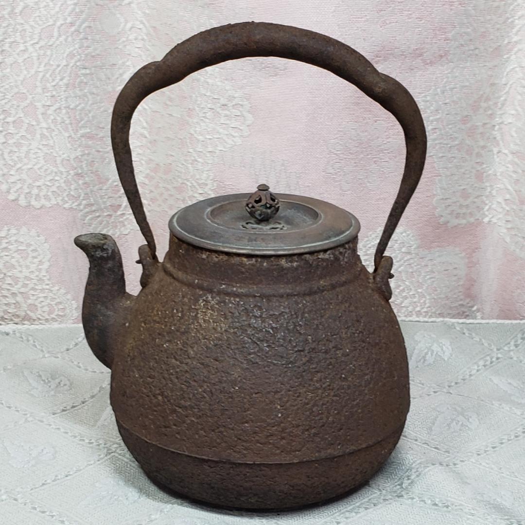 【名品】◆龍文堂造『安之介』鉄瓶◆検）亀文堂 雨宮宗 金寿堂 秦蔵六 中川浄益