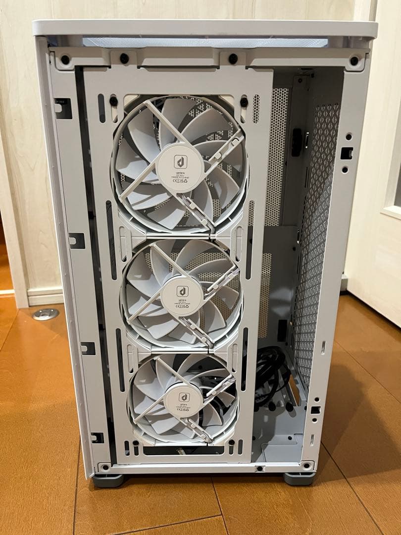 CORSAIR 2000D Airflow Mini-ITXケース ファン付き