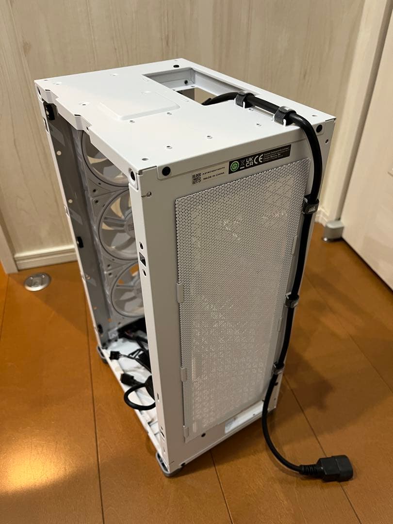 CORSAIR 2000D Airflow Mini-ITXケース ファン付き