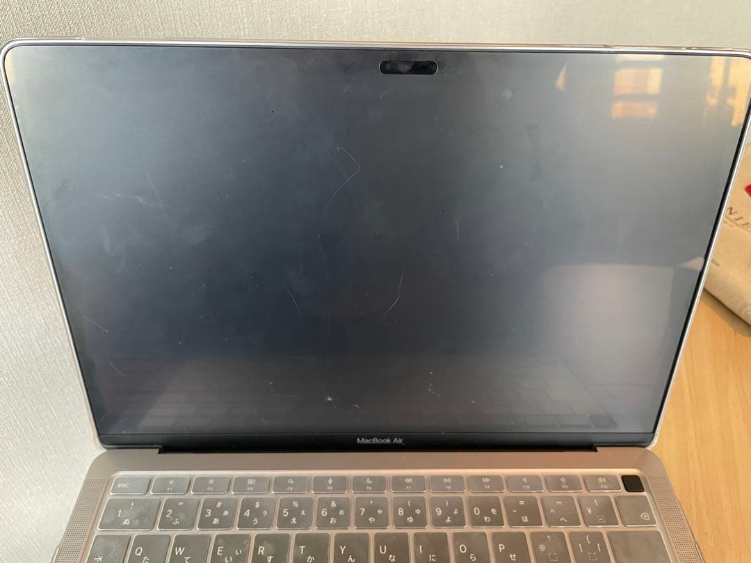 MacBook air M1 （2020）本体のみ　※ジャンク（画面割れ）