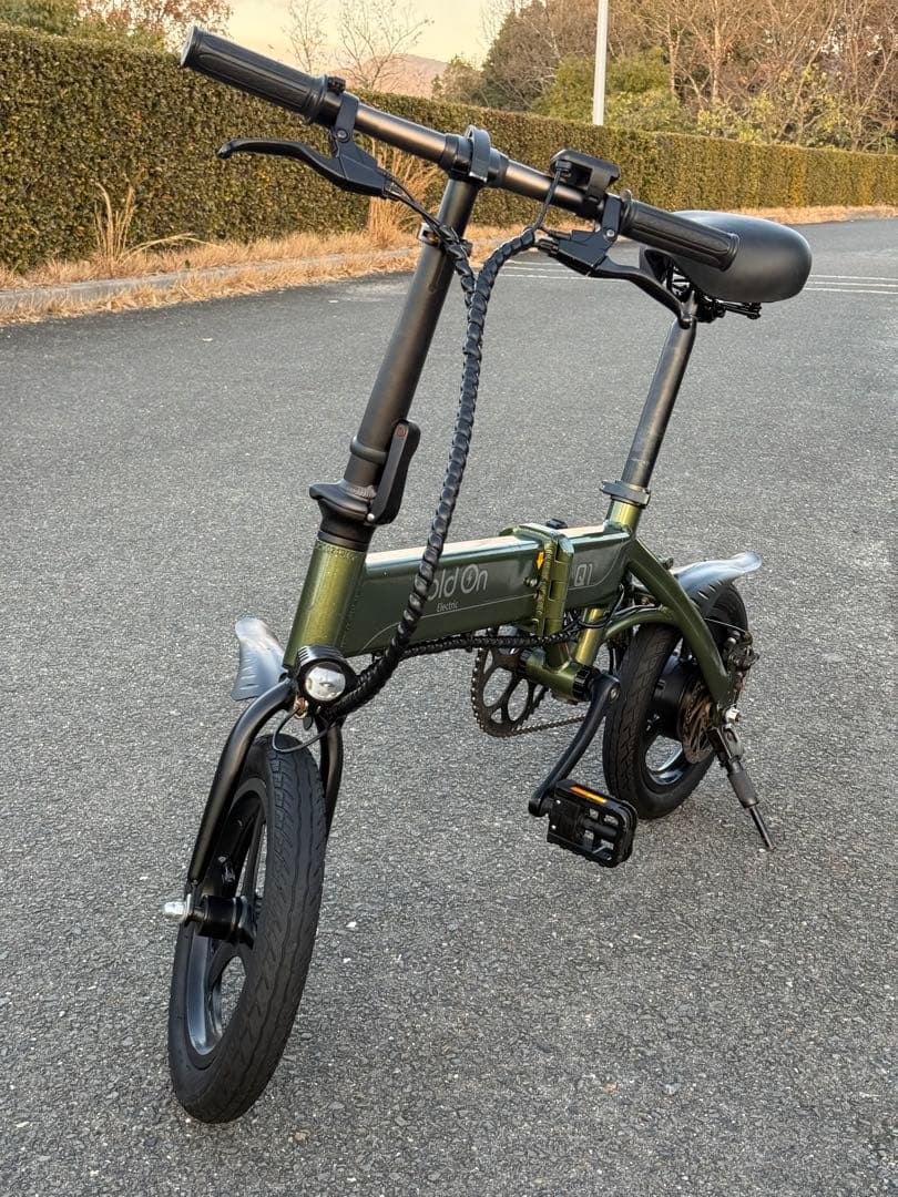 Hold On Q1 ホールドオン 折りたたみ 電動アシスト自転車