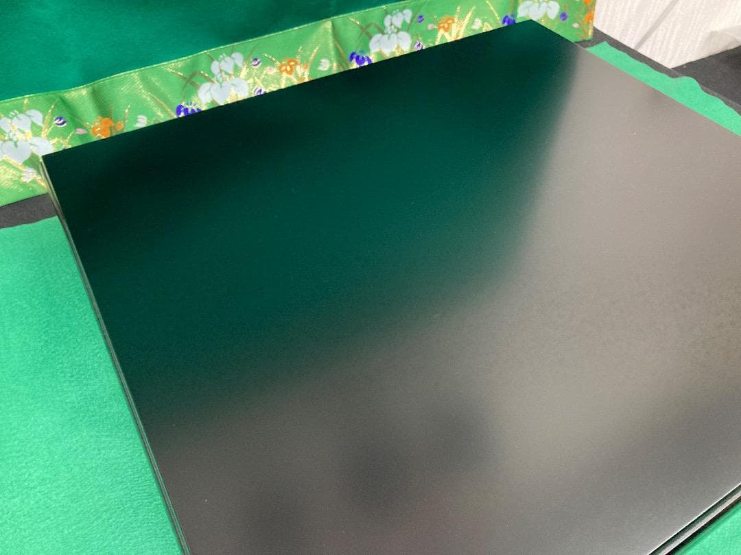 E35 訳あり特価！高級黒塗り台　巾55㎝位　五月人形　五月子供大将　五月鎧