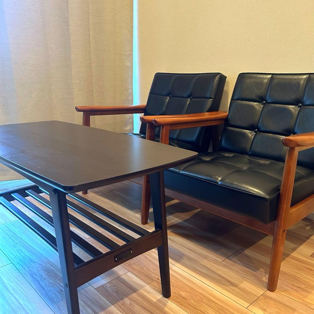 カリモク60 Kチェア 1シーター スタンダードブラック