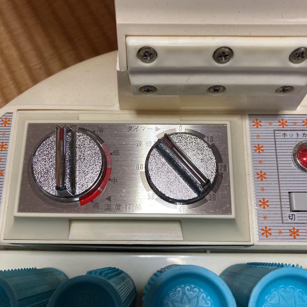 【ジャンク品】ナショナル  カーラー付きヘアーセット 送料込み