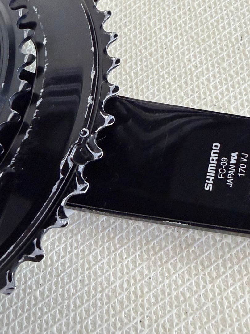 デュラエース12s仕様のfc-09 170mm 52/36 DURA-ACE