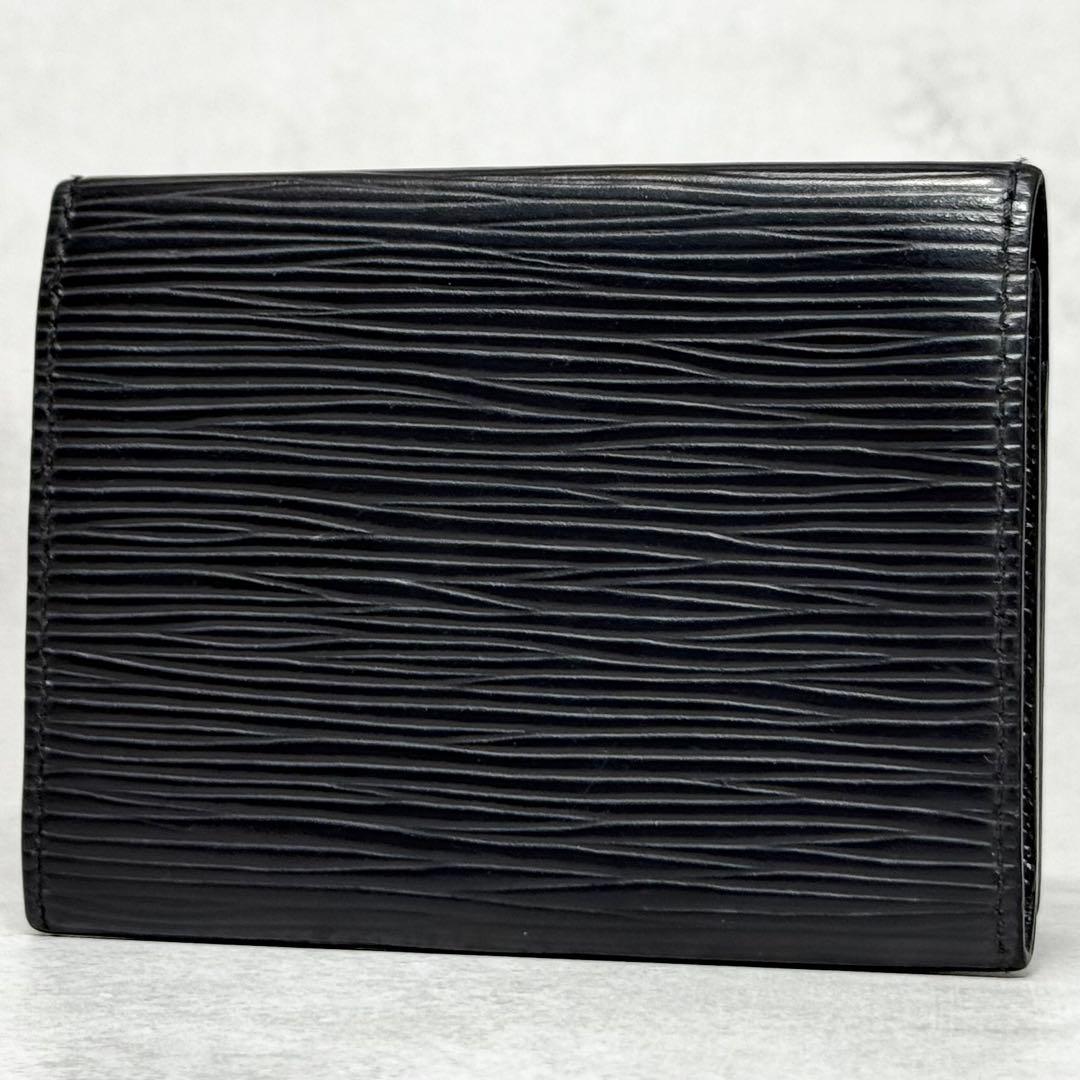 極美品 ルイヴィトン エピ アンヴェロップカルトドゥヴィジット 名刺入れ