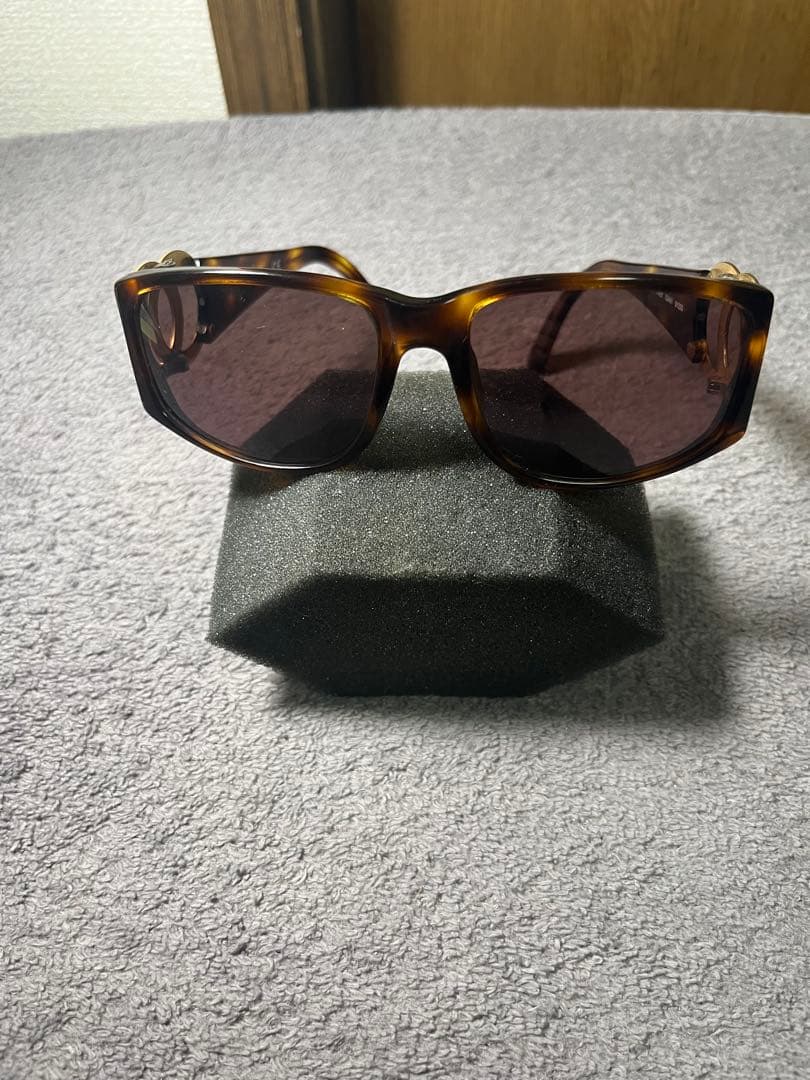 CHANEL ココマーク　べっ甲調　サングラスブラウン　極美品