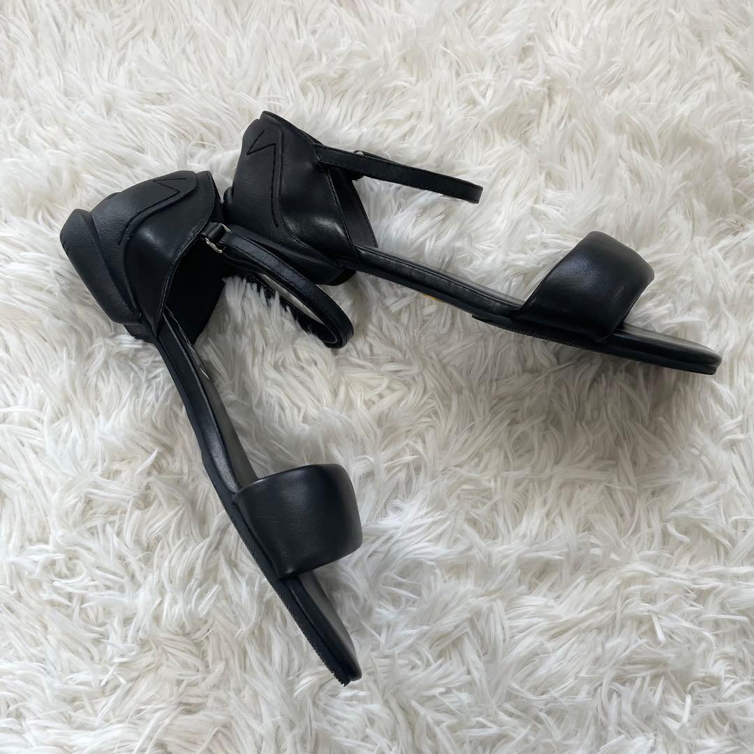 【美品】SHISEI サンダル 24cm ブラック