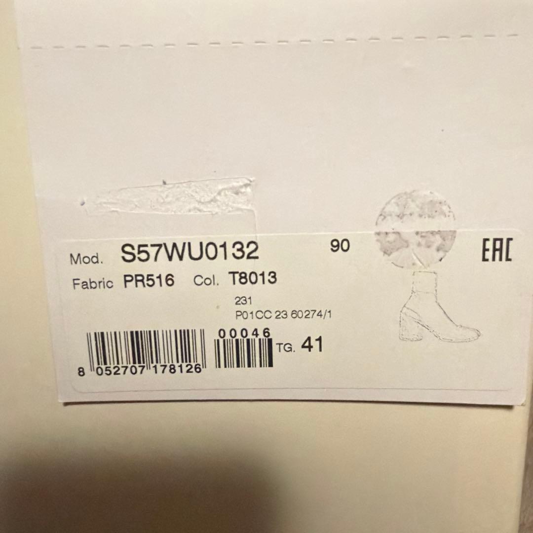 メゾンマルジェラ tabiブーツ 6センチヒール 激レアカーフレザー