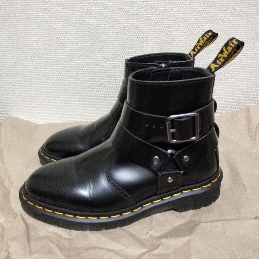 Dr. Martens エンジニアブーツ JAIMES イエローステッチ UK3