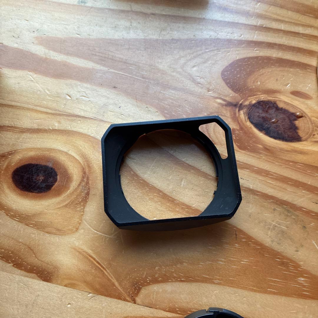 角型フード、保護フィルタ付Fujinon XF 16mm F2.8 R WR