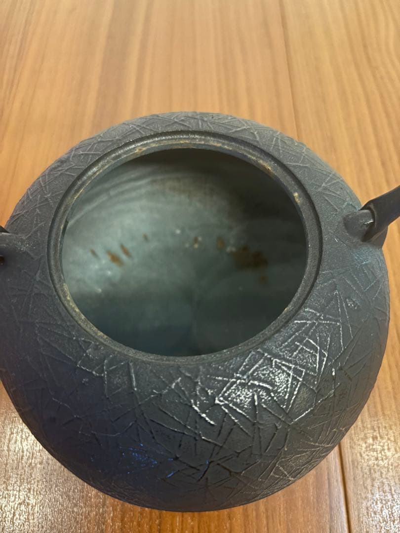 南部鉄器 鉄瓶 OIGEN 福型 松葉1.5L オイゲン