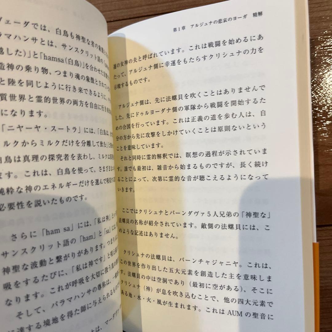 精解 神の詩 聖典バガヴァッド・ギーター 1 森井啓二