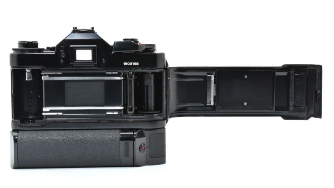 ☆完動品☆ Canon A-1 ブラック ボディ パワーウインダーA 8166