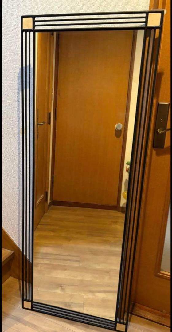 手渡し限定！ アイアン　ウォールミラー