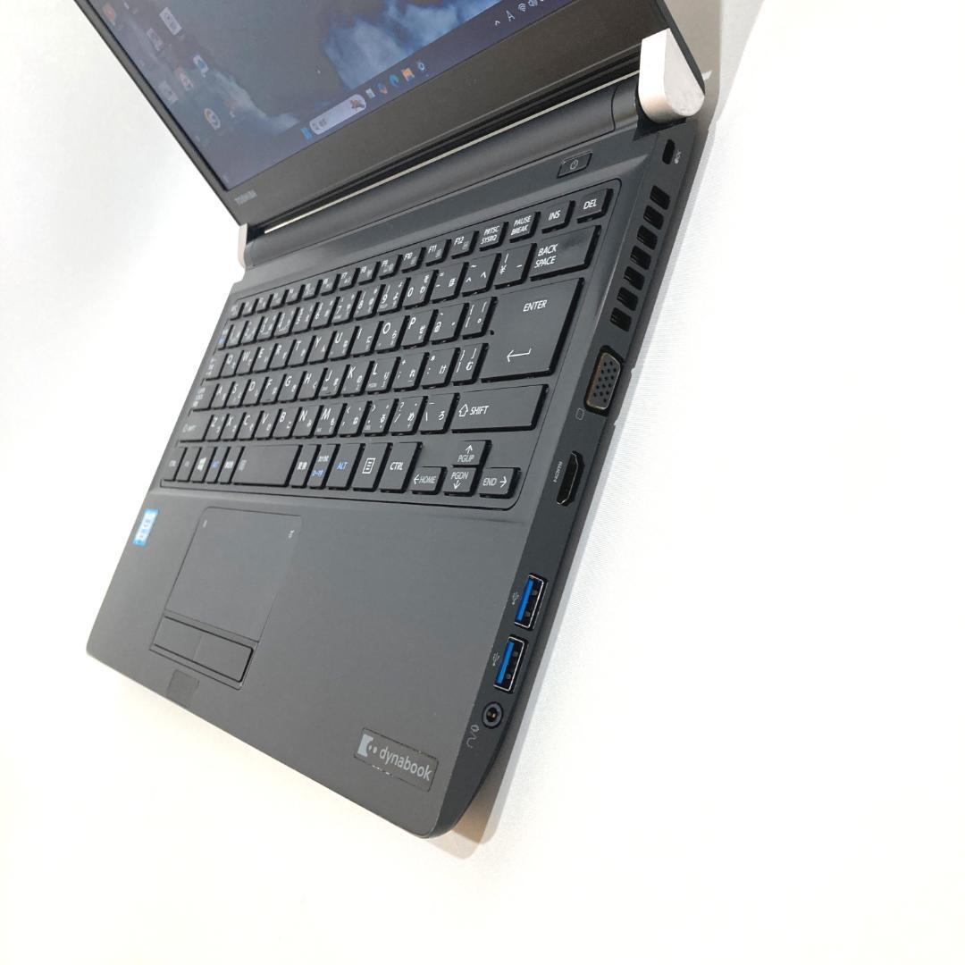 初心者✨快適i3&SSD・コンパクト✨黒✨すぐ使えるノートパソコン◇T403-1