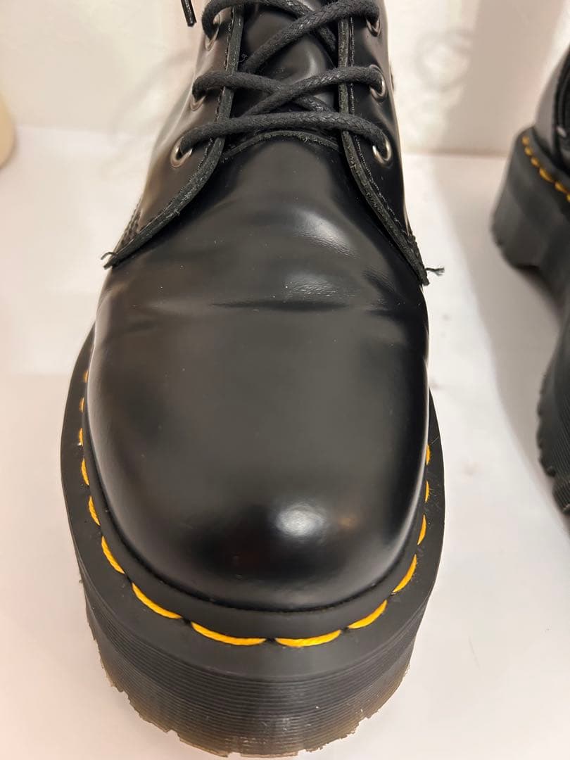 Dr.Martens JADON 8ホールブーツ　厚底 ブラック UK8