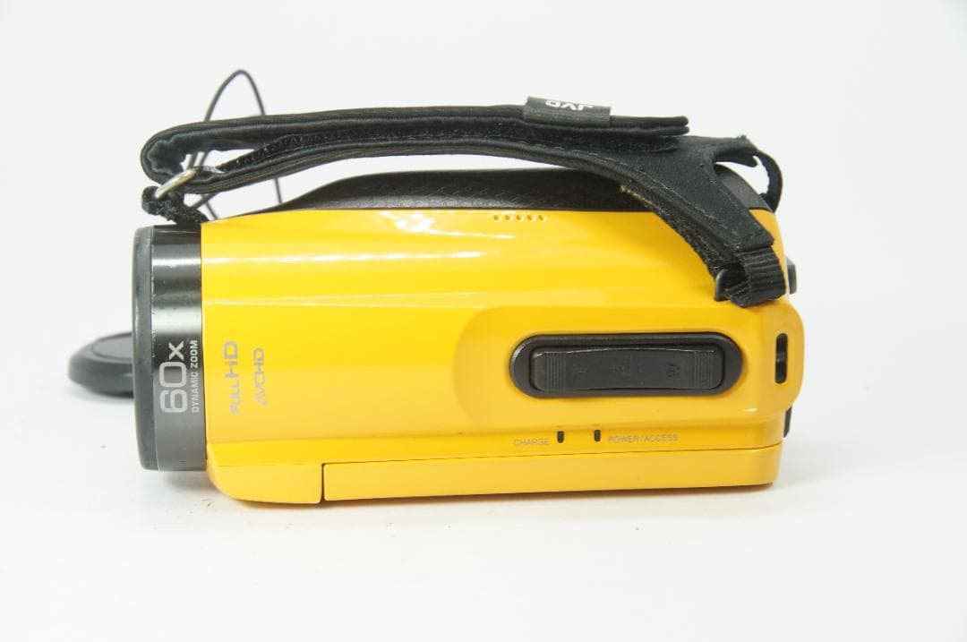 【動作確認済】 JVC GZ-R470-Y ビデオカメラ 防水 防塵 耐衝撃