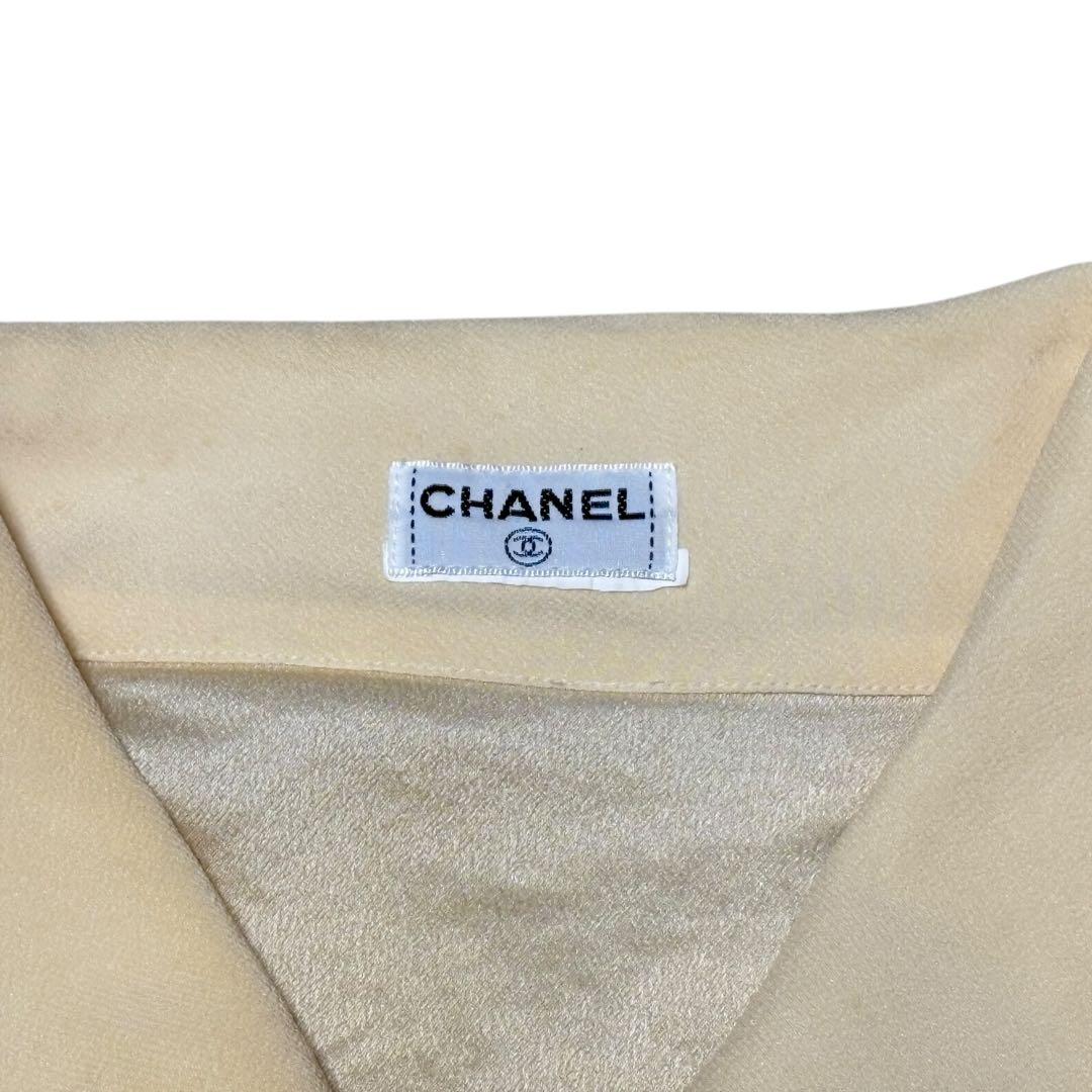 CHANEL シャネル ココボタン シェル ブラウス