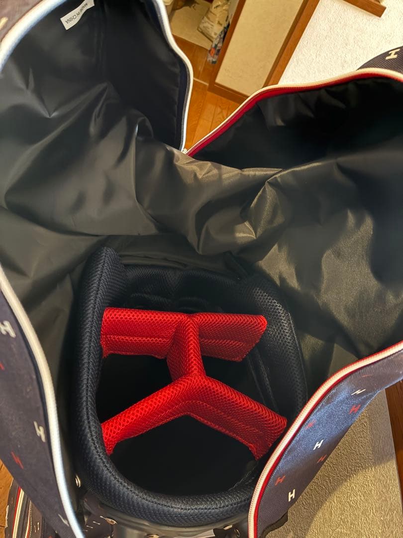   キャディバッグ ネイビー