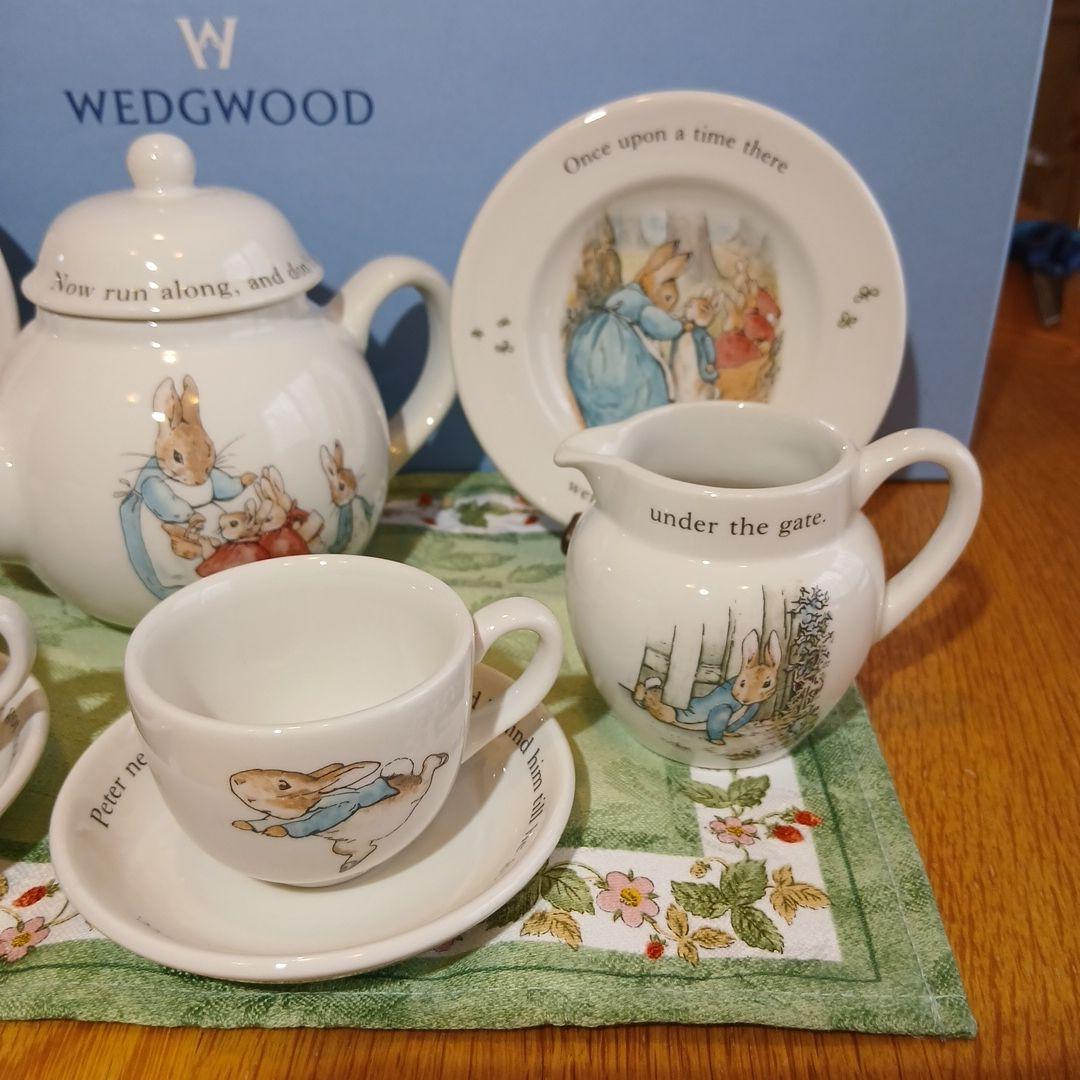 ウェッジウッド　ピーター・ラビット　ミニチュア　ティーセット
