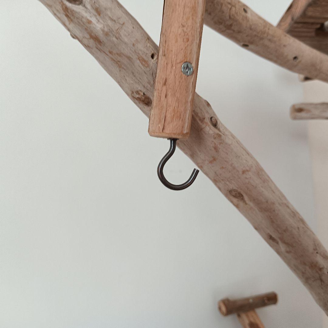 鳥羽 バードアスレチックジム大型 天然木 自然木 流木 インコ おもちゃ