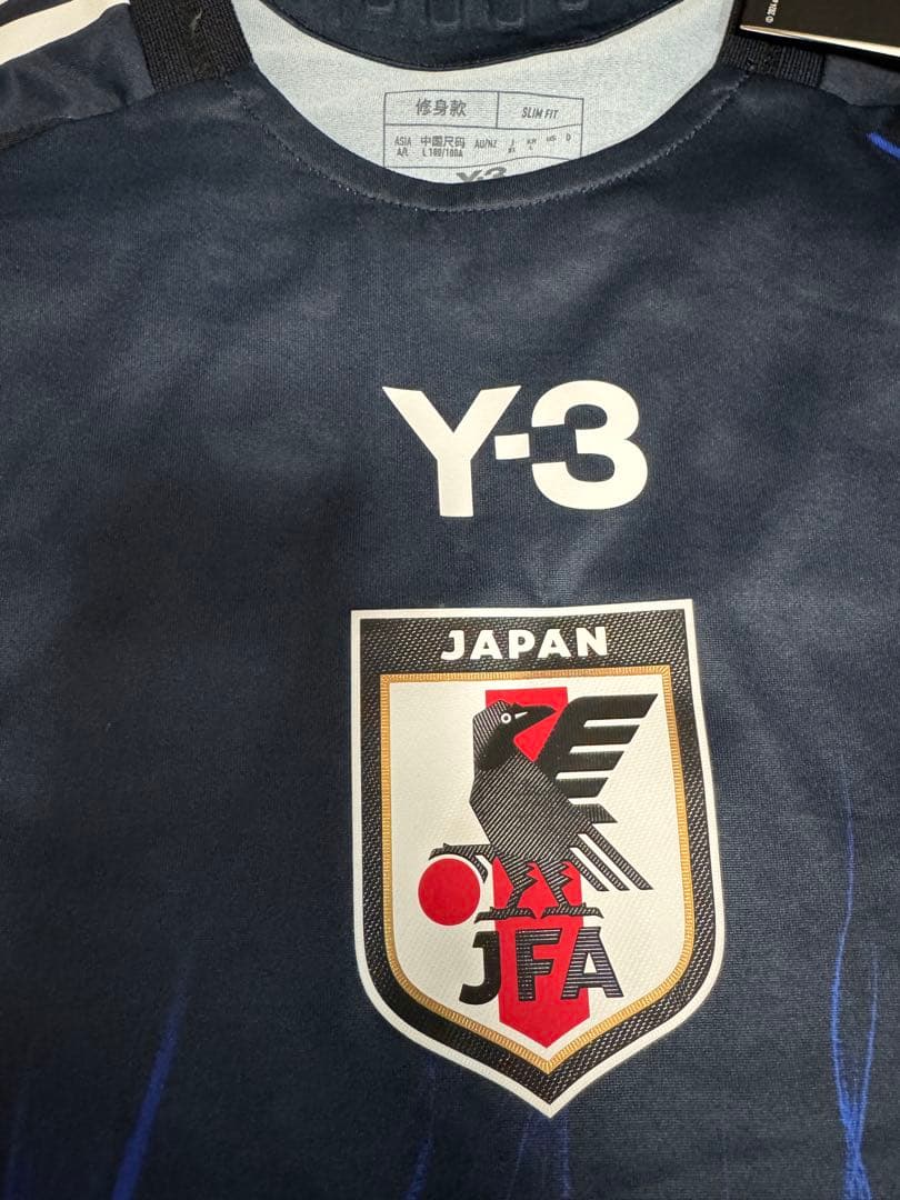正規品 Y-3 日本代表 オーセンティック ユニホーム 長袖 XL