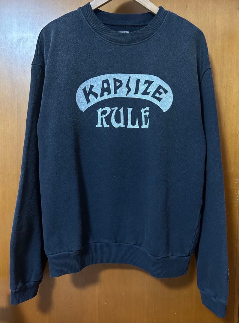 KAPITAL キャピタル 裏毛 クルースウェットKAPSIZE RULEpt
