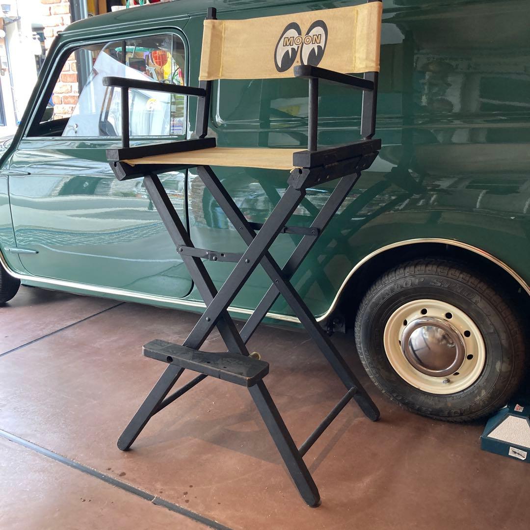 Raer1980s mooneyesカスタム フォールディングディレクターチェア