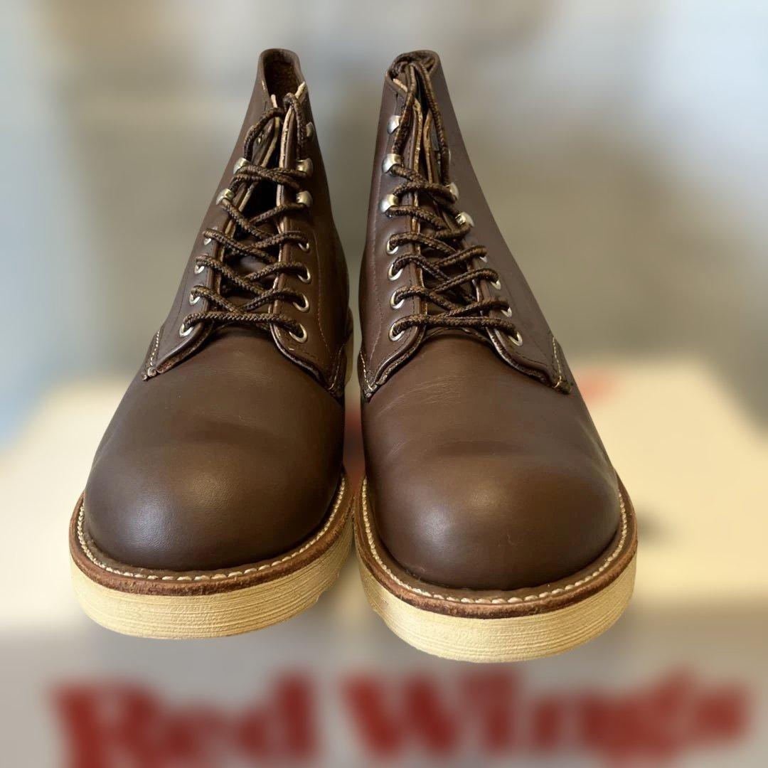 超美品RED WING × Stüssy 60361 27㎝　ダークブラウン