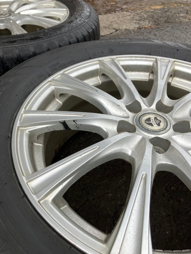 ミキさん用トーヨータイヤ225/60R17スタッドレスホイールセット17 SUV