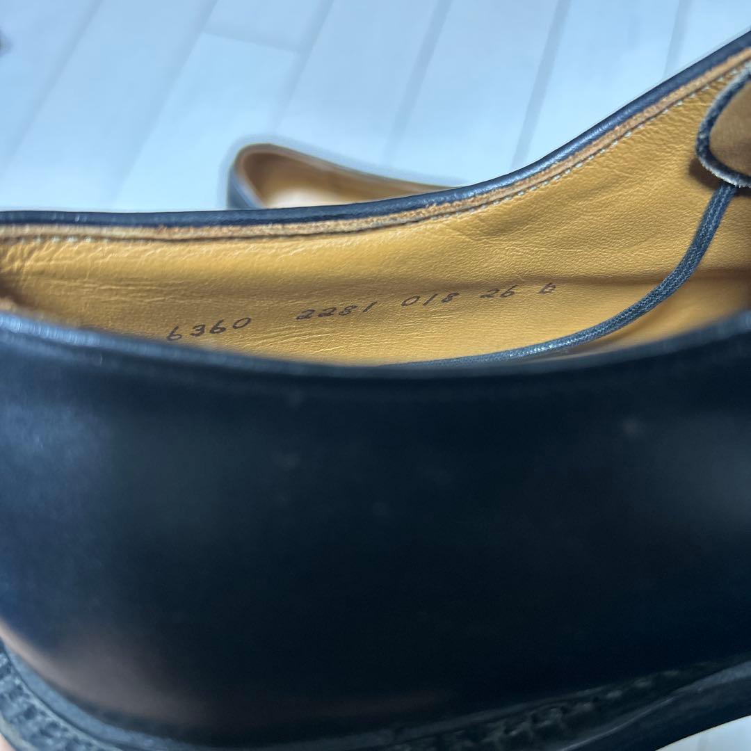 REGAL リーガル　プレーントゥ　革底　26