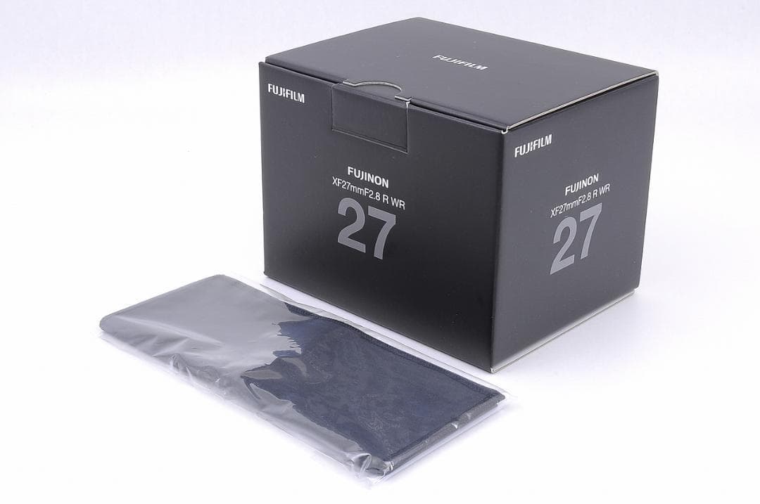 【新品未使用】FUJIFILM XF 27mmF2.8 R WR レンズ